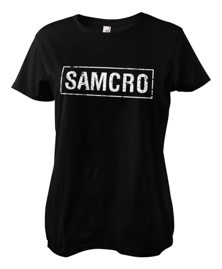 Distressed SAMCRO Girly Tee