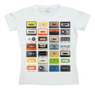 Mixed Tapes Girly T-shirt