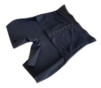 Midjetränare för kvinnor Body Shaper Tummy Control Knicker Korsett Fast Kontroll Shapewear Cinchers Andningsbara Bustiers-Svart-L(50~60KG)