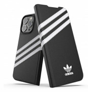 ADIDAS CASE-H?FTE F?R IPHONE 13 PRO 6.1 PU PROTECTIVE SVART VIT