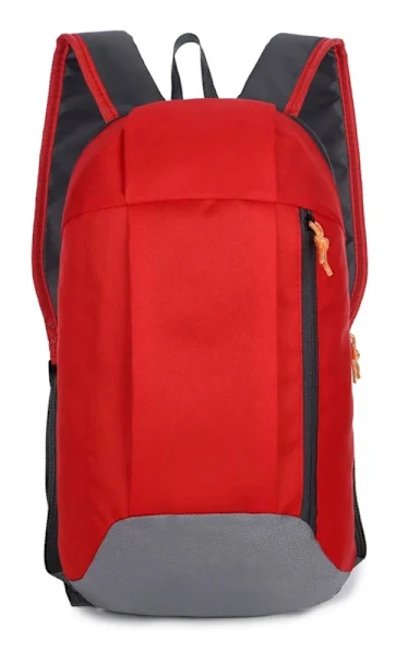 Vattentät Sportryggsäck Liten Gymväska Kvinnor Rosa Utomhusbagage för Fitness Resor Duffelväskor Män Barn Barn Sac De Nylon Red