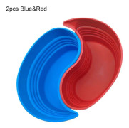 Slow Cooker Liner Slow Cooker Separator 2ST BLÅ&RÖD 2ST 2pcs Blue&Red