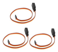 3st RC Servo Förlängningskabel Professionell Servo Förlängningssladd för Servo Förlängningsanslutning Kontrollkort Fjärrkontroll Delar