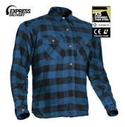 KEVLARSKJORTA BLUE DARK BLUE CE 17092:2020 FLANELL MC SKJORTA - MCV