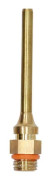 Smältlimmunstycke, litet hål, läckagesäkert munstycke, kopparmunstycke, tillbehör, munstycken, verktyg, 2,0 mm