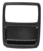 Kolfiber Baksätes Mugghållare Ram Trim Passar Honda Accord 10:e Gen 2018 2020