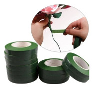 30M självhäftande grönt papperstejp Ympfilm Blomstam Ga green 5 pcs