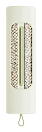 Dubbelriktad lint Roller Remover Personlig återanvändbar luddrengöringsrulle för kläder Green