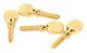 4 st C64 Saxophone Mouthpiece Ligature Screw Wind Instrument Parts{hw}