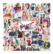 50X Hataraku Maou-Sama The Devil Is a Part-Timer Stickers Roman Graffiti Kindle