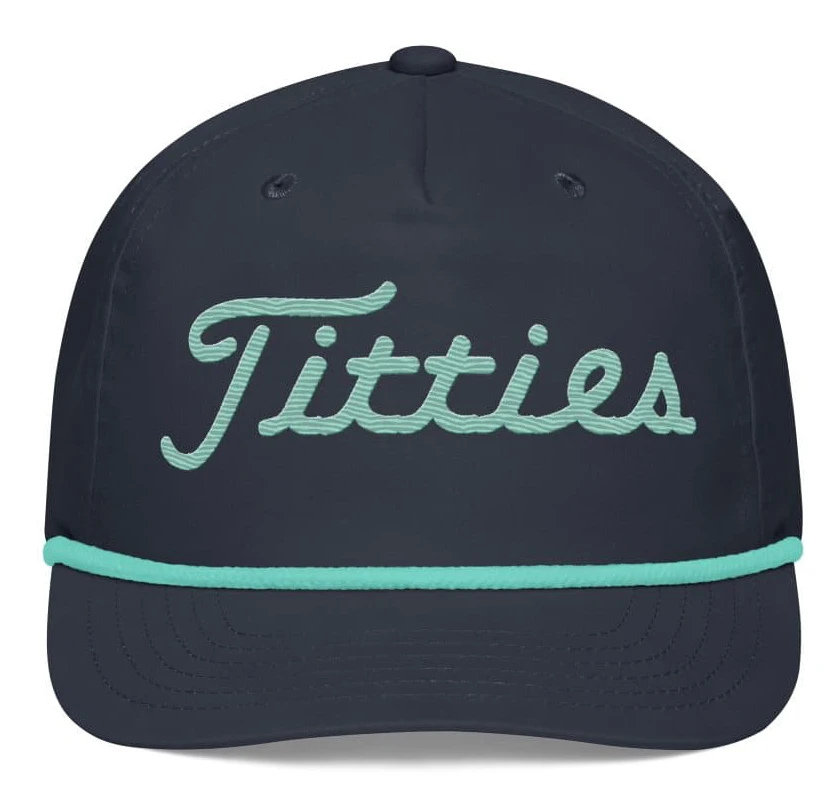 Titties Golf, Golf, Rolig keps för golfare, Golf hat, Golf keps