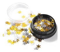 Glitter Snöform Blandningsfärg Dekoration DIY Paljetter Nagelkonst Dekaler 06#