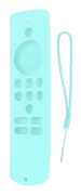 Remote Control Cover Silicone Soft Non-Slip Shockproof Protective Case with Lanyard for Fire TV Stick Lite Mint Green