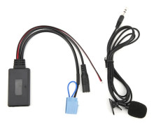 Bluetooth 5.0 AUX Kabeladapter Mikrofon Hands Free Ersättning Smart Fortwo 450 Radio