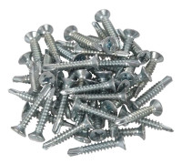Försänkta självgängande skruvar med krysshuvud .2 X 25 mm 50 st