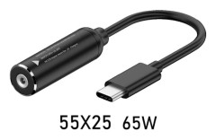 Omvandlare Power 5,5X2,5MM 5,5X2,5MM 5.5x2.5mm