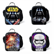Star Wars Lunchväska för Barn Isolerad Matlåda för Skola, Snacks och Picknick