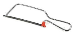 Mini Bågfil Ram Trädgård Liten Handsåg Bågsåg Bladram Träbearbetningsprojekt DIY Modell Såg 240mm (LGL)