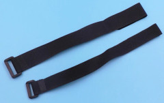 2-pack kraftiga återanvändbara kabelband i metall (2,5 cm x 60 cm)
