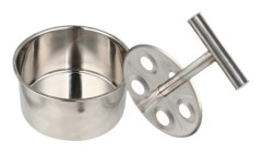 5 Håls Köttbullsmaskin Manuell DIY Rostfritt Stål Köksredskap Köttbullsdispenser Verktyg Köttbullsformare för Matlagning Picknick