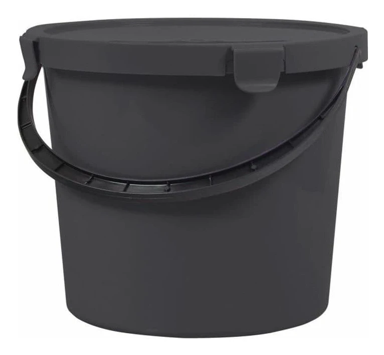 Berry_Bucket hink i plast Team, 10 l, grå