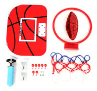 Justerbar inomhusupphängning Basketkorg Mini Basketbollplatta för Barn Självhäftande Krok