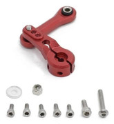 Metall 25T Servoarm + Länkarm för ARRMA 1/7 INFRACTION MOJAVE 1/8 KRATON SENTON TALION OUTCAST Uppgraderingsdelar, C