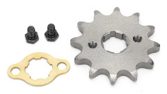 17mm 30mm Främre Motor Drev med Monterings Tillbehör Stål Legering 12T Tand Passar för 530 Kedja