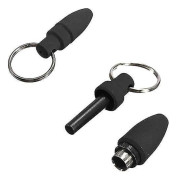 Cigarrstansare Nyckelring Blad Gummi Bärbar Clip