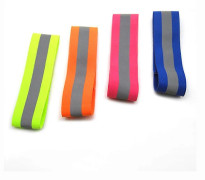 4 Pieces Reflective Bands Reflective Tape for Wrist, Arm, Ankle, Leg, High Visibility Reflective Gear Safety Reflective Tape Straps for Night Walking