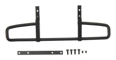 RC-metallfrontstötfångare i aluminiumlegering, fjärrstyrd bil, frontstötfångartillbehör för P06 för Unimog RC-bil, svart