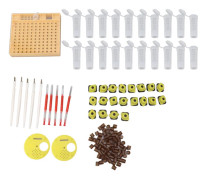 Drottningodlingssystem Plast Odling Cell Cup Kit Biodling Ympningsutrustning Tillbehör