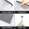 18pcs Plastic Mesh Zipper Pouch 9x13 In,extra Large Water-resistant Zip Bag For School Office Supplies, Puzzles & Games Organizing Storage
