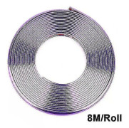 8m Car Stickers Rim Protector Wheel Edge Rim Protectors Wheel Protecto Purple Plating