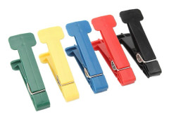 5 ST Graderad Nyp-Pinne Tränare Metallfjädrar Universal Finger Stärkare Återhämtning Nyp-Klämmor kompatibel Konditionering Handterapi_Specialgåva