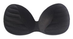 Dam Bikini Vadderade Inlägg Bröst BH Enhancer Push Up Chest I Black 3*105cm