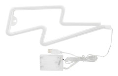 LED Neon Skylt Ljus USB Laddning Batteridriven Dekorativ Lampa för Hemfest Bar Sovsal Färgstarkt Ljus