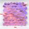 Hexagon Shimmer Board Paljettpanel SILVER SILVER Silver