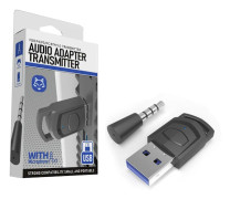 Bluetooth-ljudsändare för PS5/PS4/PC Bluetooth-adapter Trådlös hörlursmottagare