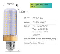 Mordely Majslampa LED Majslampa E27-25WGULD GULD E27-25W E27-25WGold