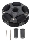 58mm Plast Omni Hjul Dubbelhjul Roterande Omni Riktning Ersättningsdelar 14135