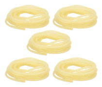 5 st Tourniquet Latex Tub Naturlig Latex Gummiband Tub Förtjockad Elastisk Gummislang 5m 6x9mm
