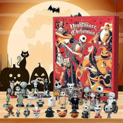 Halloweenfigurer Docka Adventskalender The Nightmare Before Christmas-tema Innehåller 24 presenter 24 dagars Nedräkningskalender_m