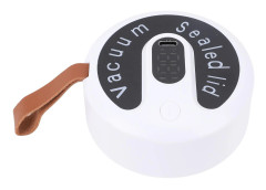 Elektrisk Burk Vakuumförseglare Kit Automatiskt Mason Jar Förseglingskit med Silikon Återanvändbart Bred Regular