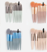 8pcs Make Up Brushes Set Cosmetic Powder Eye Shadow Foundation Blush Blending Concealer Professional Beauty Make Up Tool