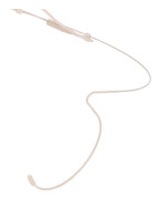 Enkelsidigt headsetmikrofon Huvudburen mikrofon med 46,45 tum kabel Mini 4-pin XLR-kontakt