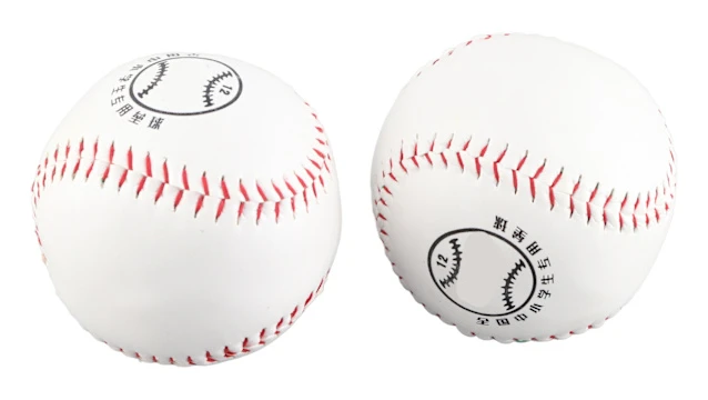 2 st 12 tum Softboll Boll Träning Softboll Handsydd Övning Hård Boll Sporttillbehör