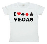I Play Vegas Girly T-shirt