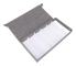 6 Grids Sunglasses Storage Case Flocking Fabric Button Closure Prevent Scratches Glasses Display Box Gray
