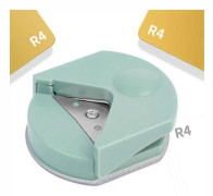 Ny Hörnavrundare Pvc Mini Rund Papperstrimmer Skärare Bärbar Papperskant Skärare Pappersskärning Avrundning green